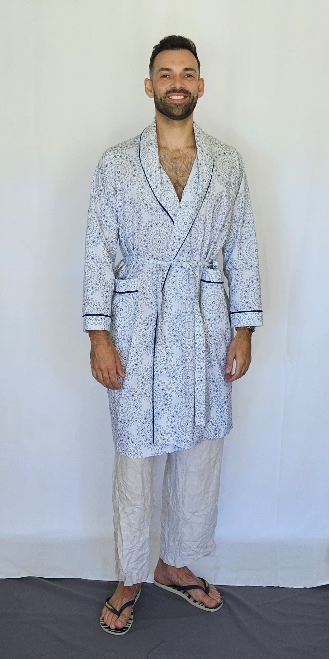 Robe - Shweshwe pattern
