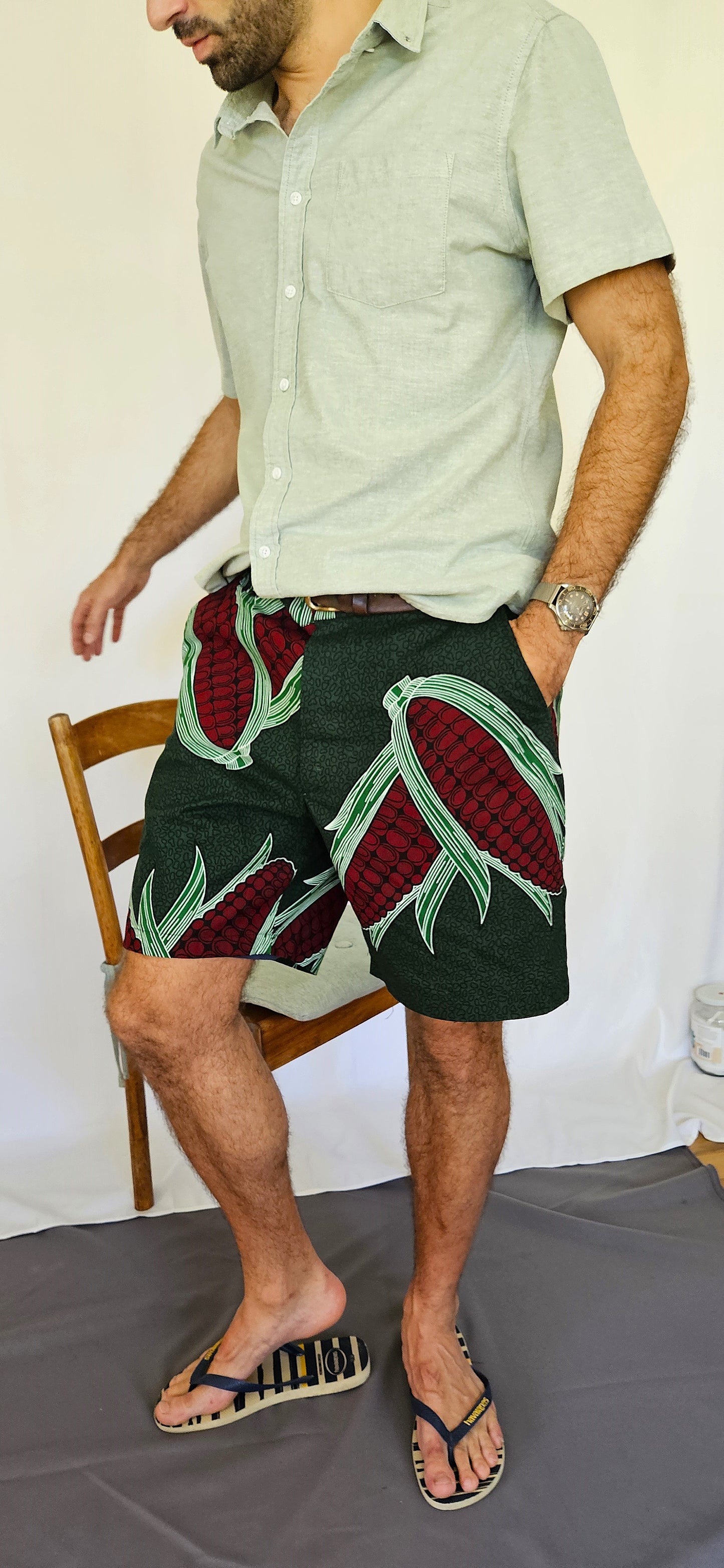 Shorts - African textile