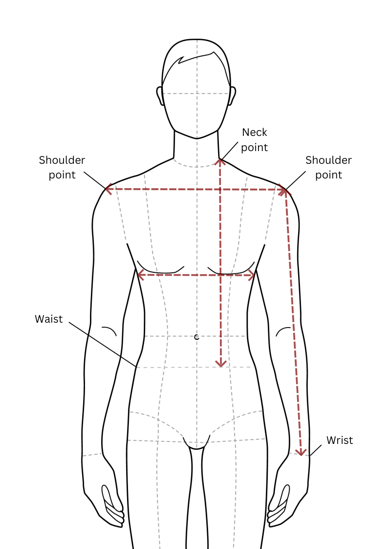 Button-up shirt - Shweshwe textile