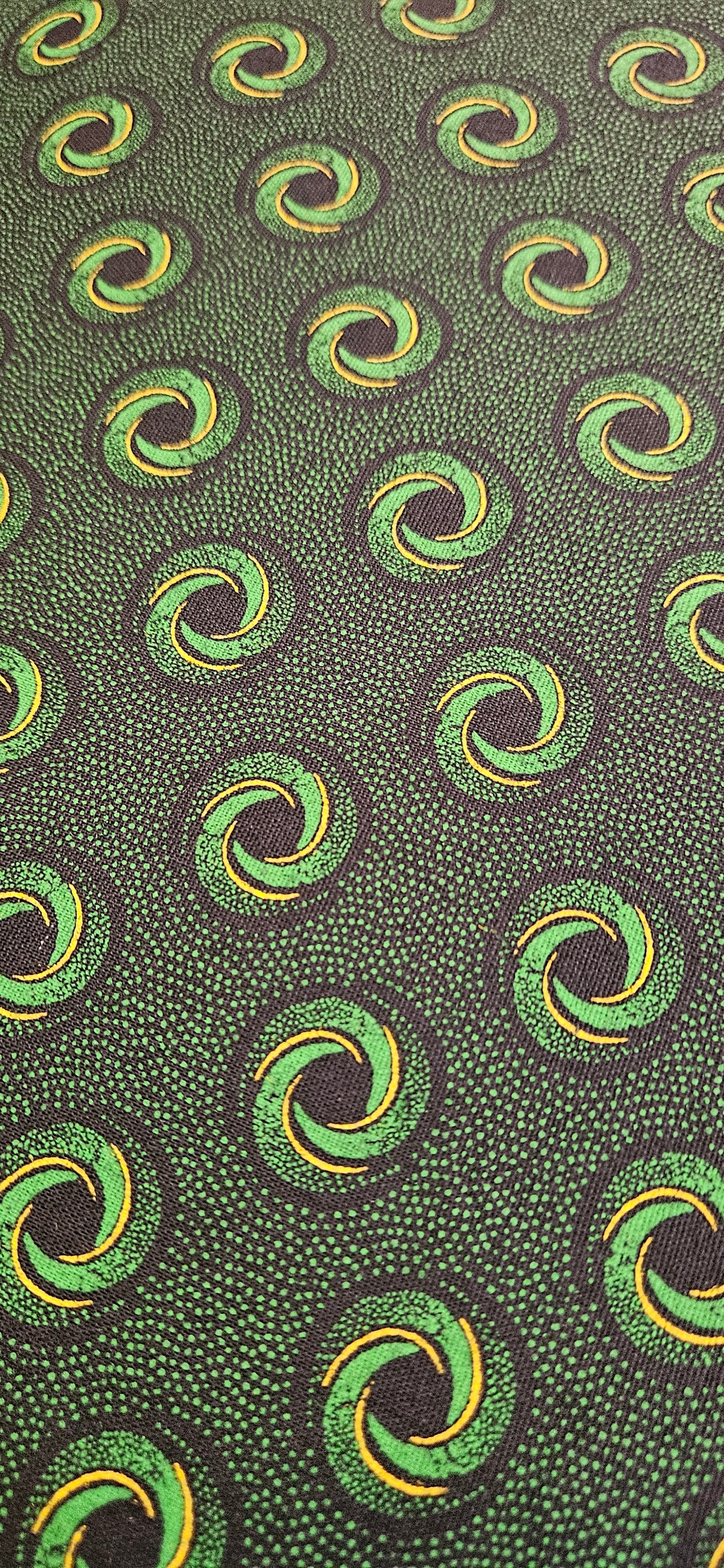 Whirlpool - Black base, green and yellow highlight